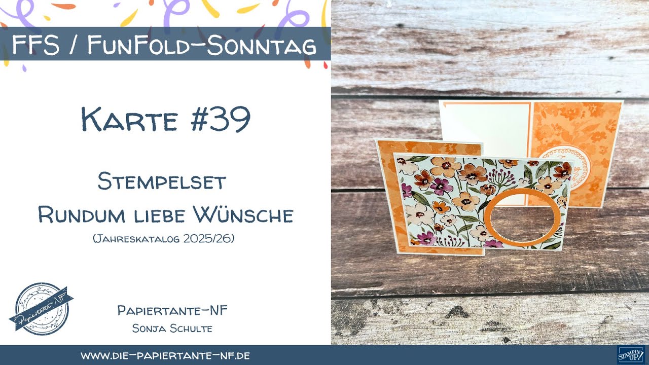 FunFold-Sonntag #39: Stempelset Rundum liebe Wünsche (Jahreskatalog 2025/26) von Stampin' Up!