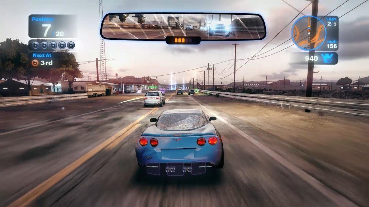 Blur PC Gameplay - Lotus Exige 260 Cup & Chevrolet Corvette ZR1