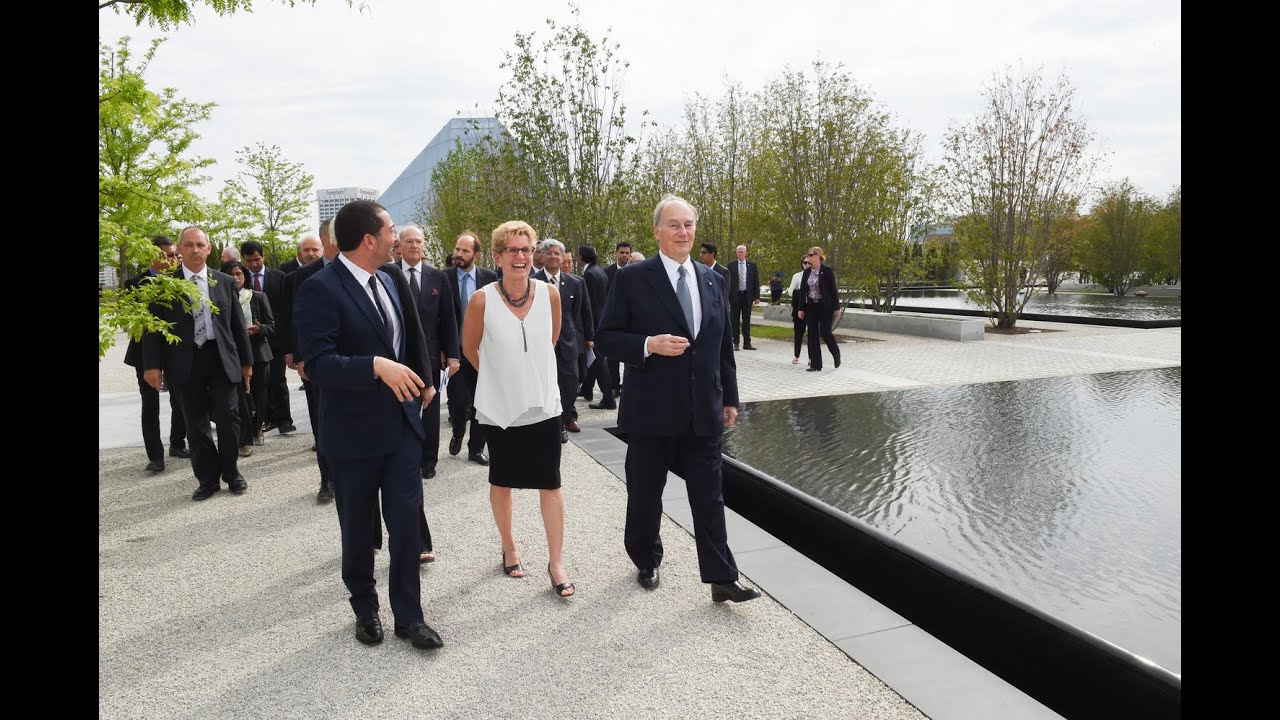 Inauguration of the Aga Khan Park in Toronto : TheIsmaili.org