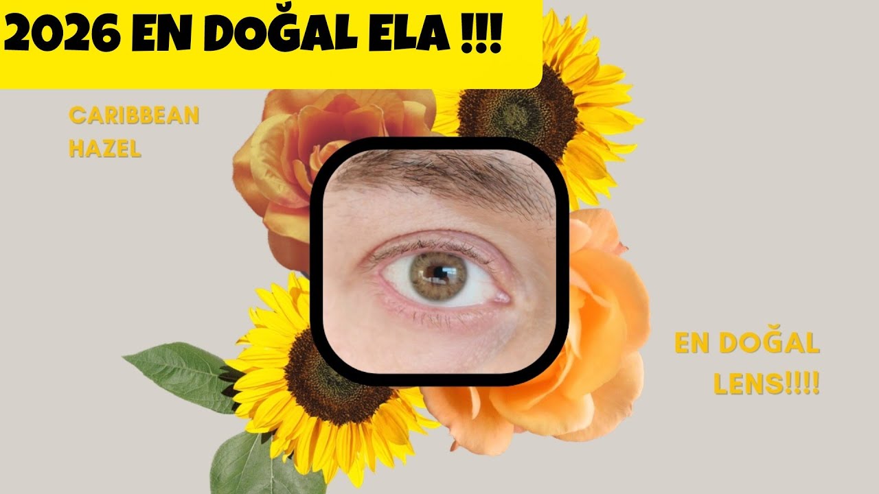 Hypnose Lens - Caribbean Hazel EN DOĞAL LENSLERDEN MUTLAKA İZLE !!!
