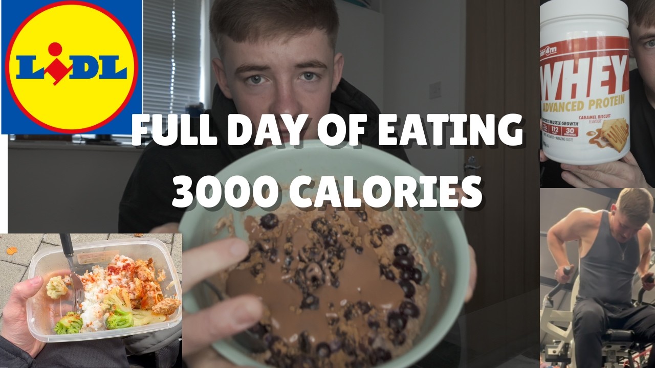 Full Day of Eating on 3000 Calories !