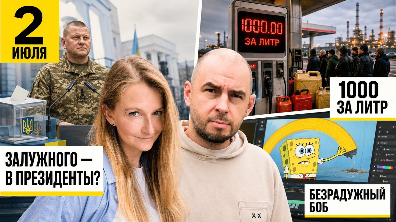 РЗВРТ | Залужного - в президенты? 1000 за литр. Безрадужный Боб | 02.07.2026
