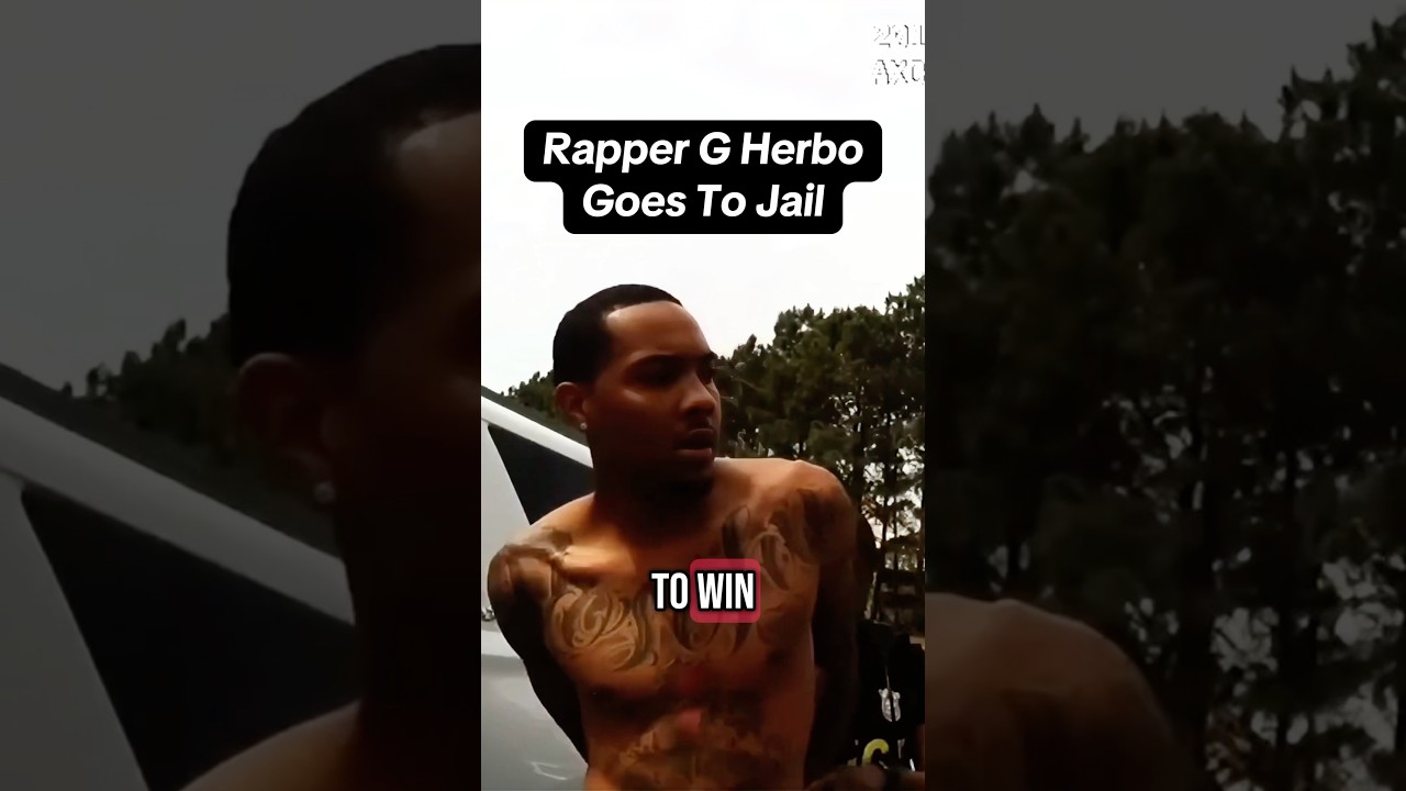 Рэпер G Herbo отправляется в тюрьму 😱 #gherbo #bodycam #police #policearrest #cops