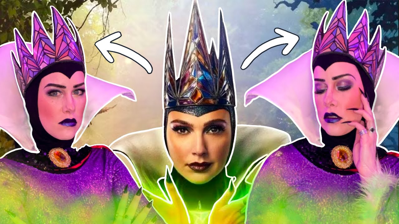 I Made the Evil Queen's crown from the live action Snow White movie