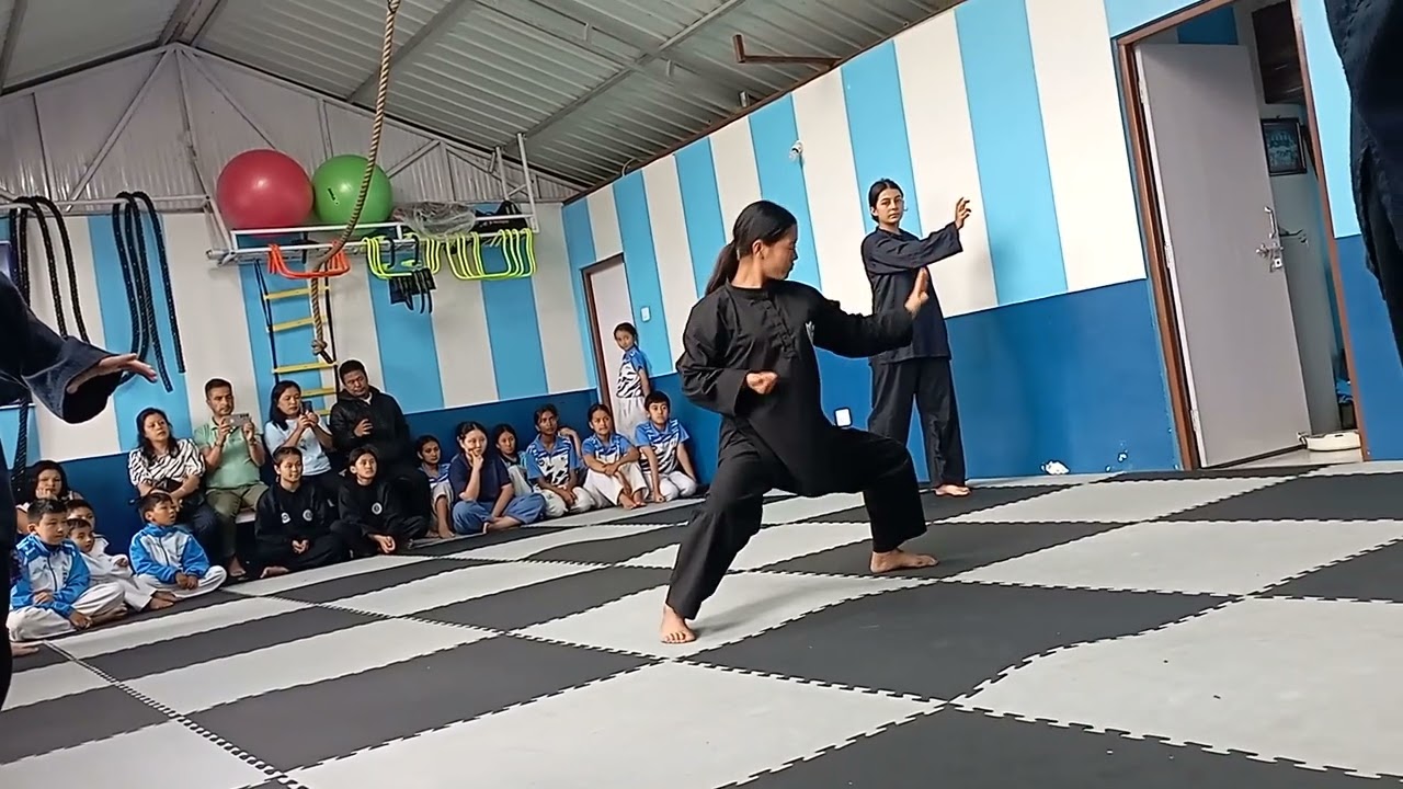East Sikkim team pencak silat democrate