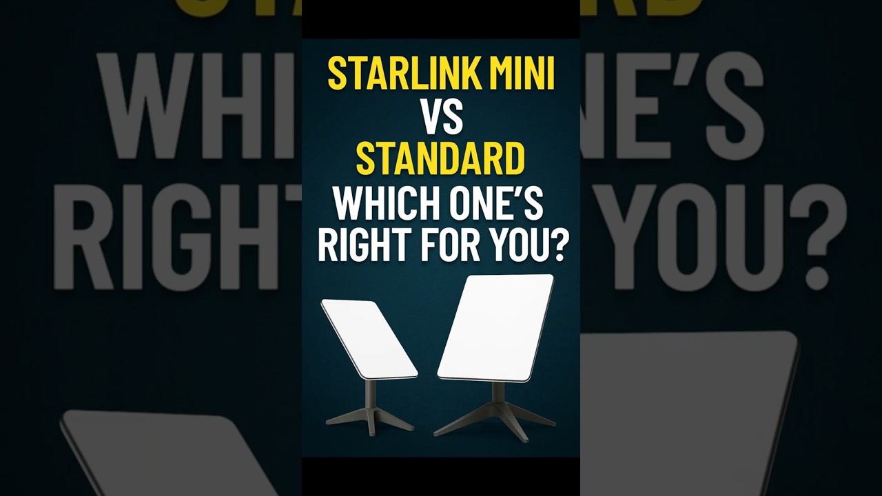 Reviewing Starlink Mini vs Standard