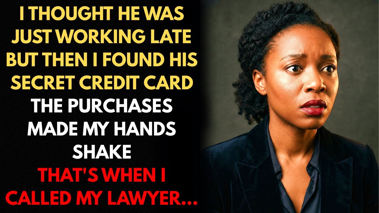 I found my husband’s secret credit card — the purchases I saw made me call my lawyer immediately…