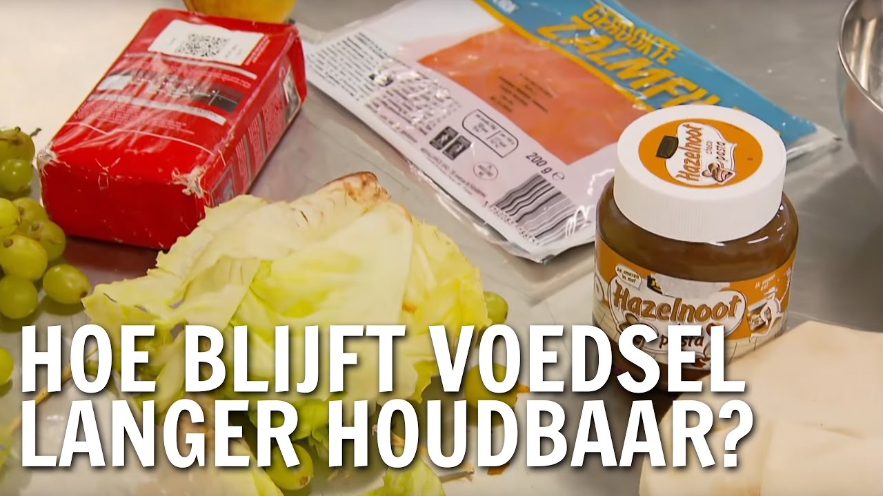 Hoe blijft voedsel langer houdbaar? | De Buitendienst over voedsel