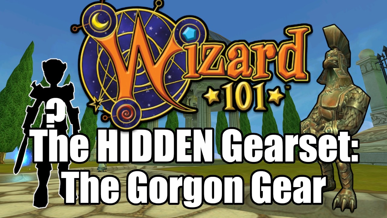 The HIDDEN Gearset in Wizard101: The Gorgon Gear
