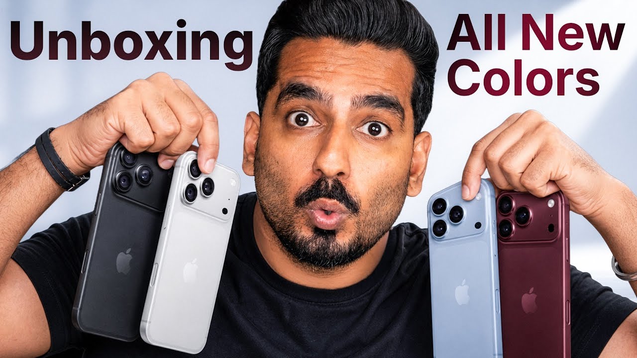 I Unboxed Every iPhone 18 Pro Color!