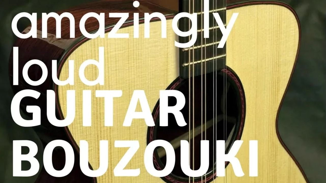 Amazingly loud guitar bouzouki by NK Forster Guitars -
