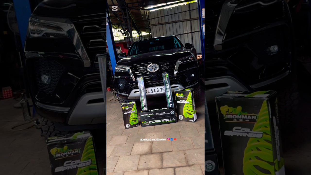 Yet another fortuner got 2” Ironman Foamcell kit kit from 