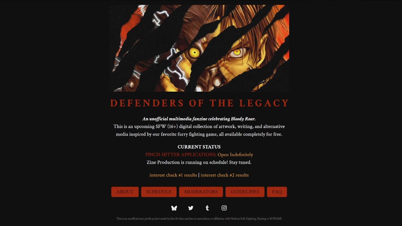Bloody Roar Has an Upcoming Fanzine. I Chatted with Its Organizer.