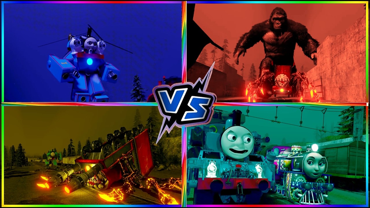 Mutant Train Monster🆚Friendly Engine🆚Dark Rail Beast—Epic Tiles Hop Showdown Tiles Hop Edm Song#164