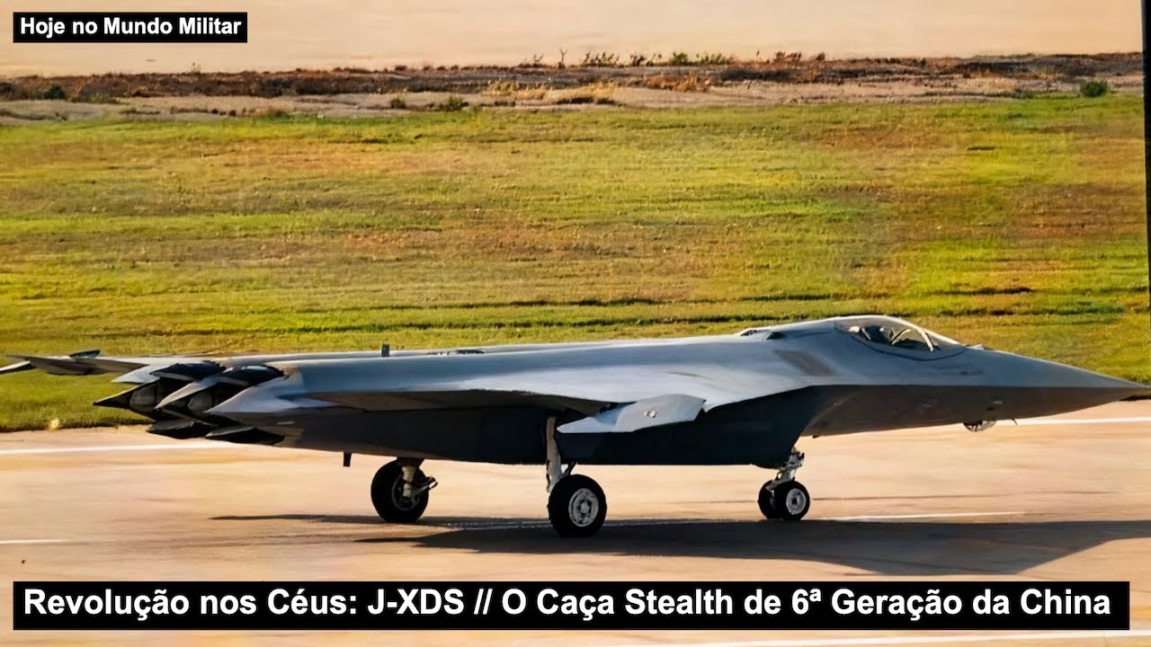 Revolução nos Céus: J-XDS - O Caça Stealth de 6ª Geração da China