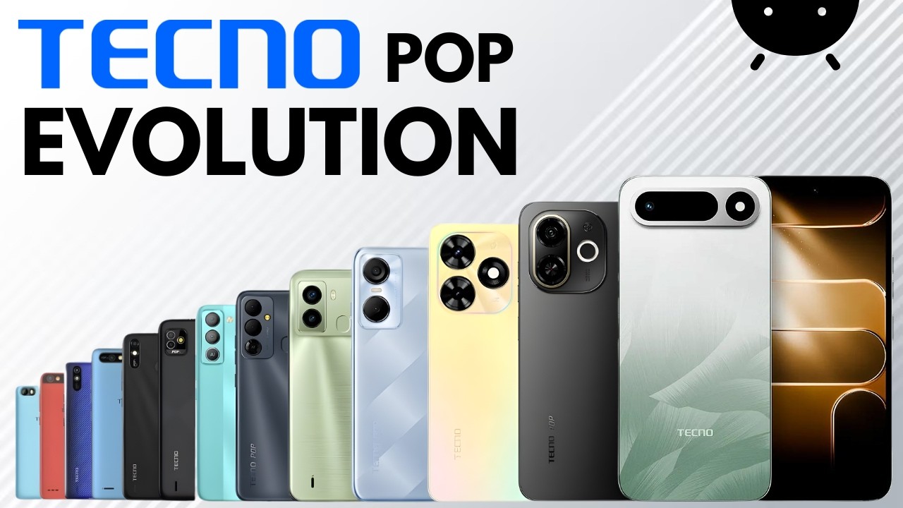 Evolution Of Tecno Pop Series 2026 | History Of Tecno 2026