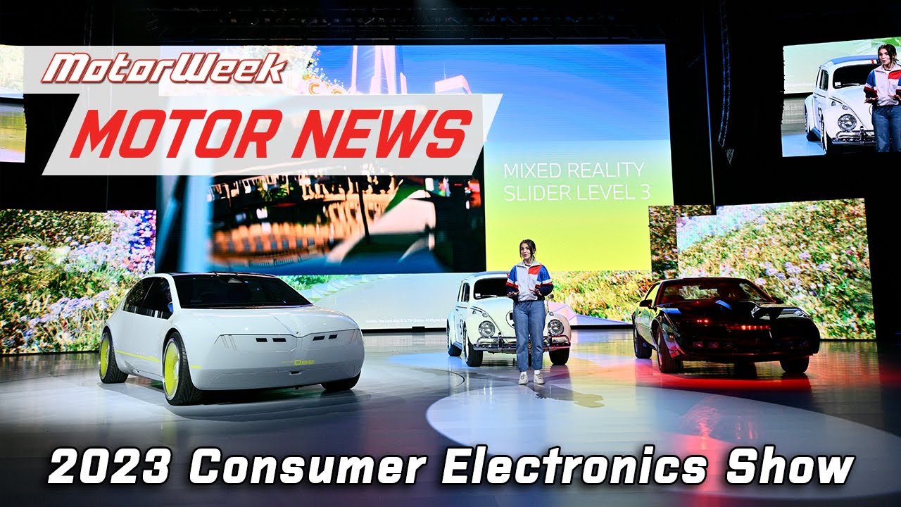 The 2023 Consumer Electronics Show! | MotorWeek Motor News