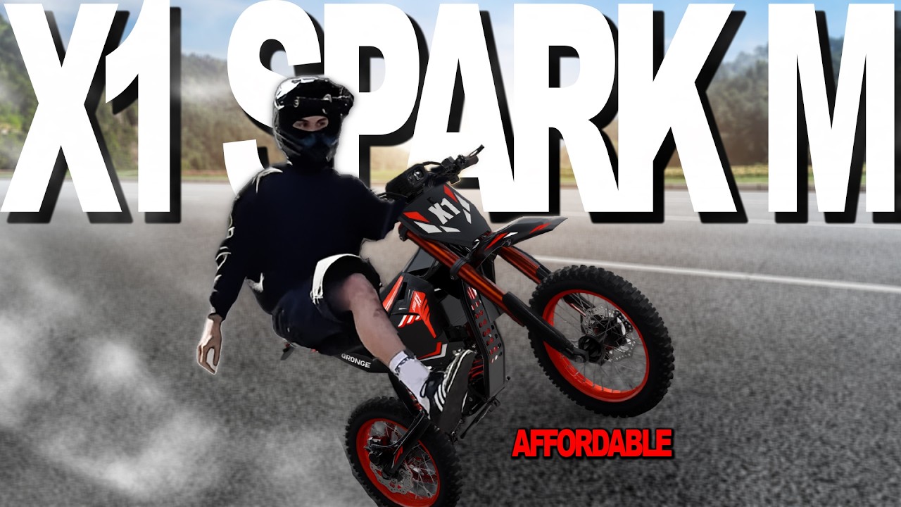Я распаковал Qronge X1 Spark. Это просто зверь для выполнения трюков на заднем колесе и прыжков!