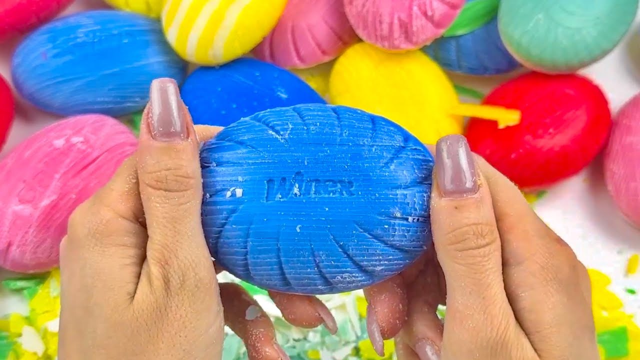 HAND CRUSHING SOAP CHANNEL UPDATE! Compilation | soap strip crunching asmr