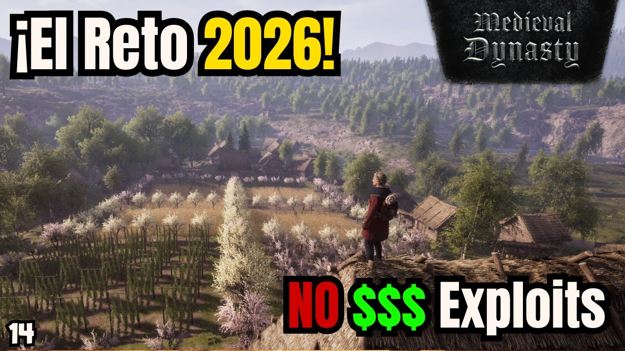 ¡Historia terminada Sin ATAJOS y sin EXPLOITS en 14 años! | Medieval Dynasty 2026 – Año 14 y 15