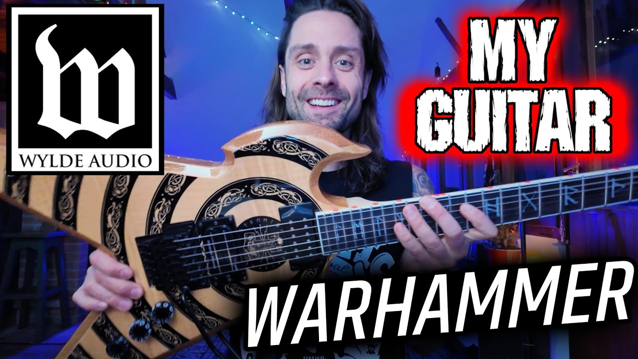 MY GUITAR ZAKK WYLDE Gave me ⚡ WARHAMMER