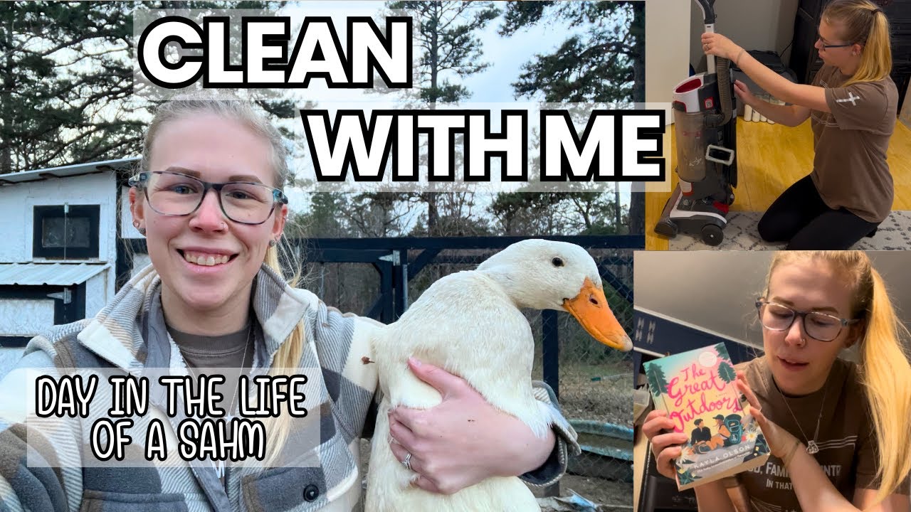 VLOGMAS 20🎄| Clean with Me! | Getting Things Done Around the House | Stay at Home Mom