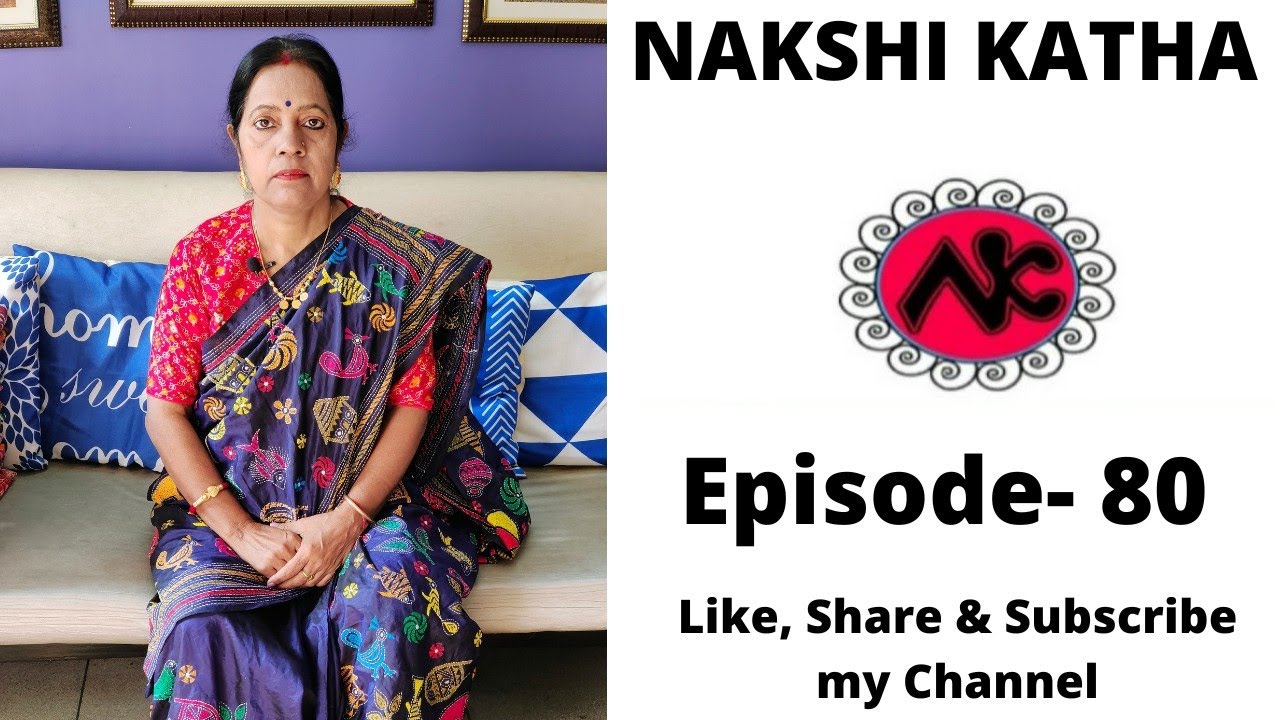 Nakshi Katha® || Episode - 80 || B.Silk & Tussar Episode || #bsilk #tussar #kantha #gujratistitch