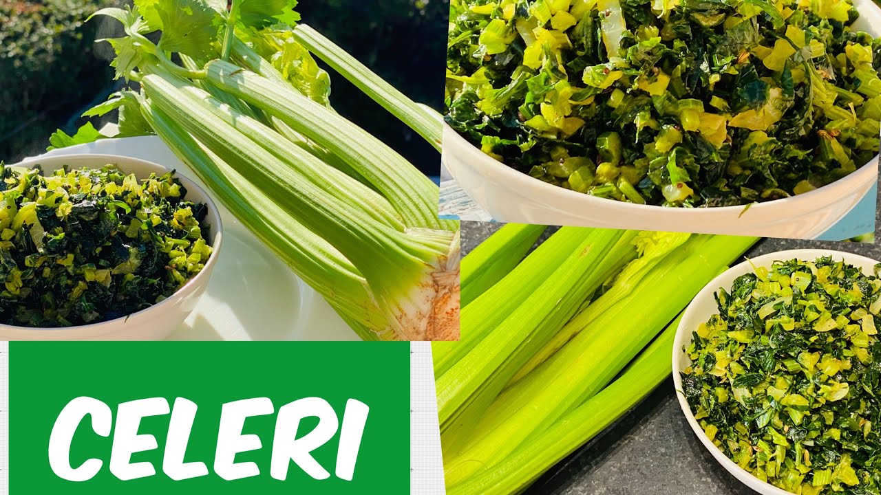 COMMENT PRÉPARER LE CÉLERI - RECETTE VÉGÉTARIENNE