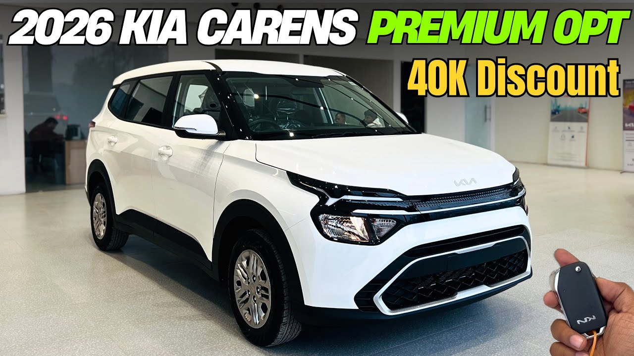 2026 🔥 Kia Carens Premium Opt Full Detailed Review ✅ On Road Price & Features ❤️ Carens Petrol