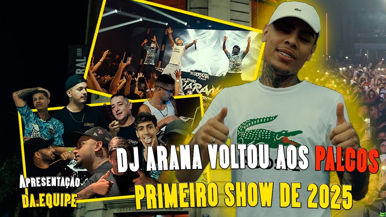 DJ ARANA WEBSERIE EPISODIO 1 - VOLTANDO A ROTINA DE SHOWS PRIMEIRO BAILE 2025