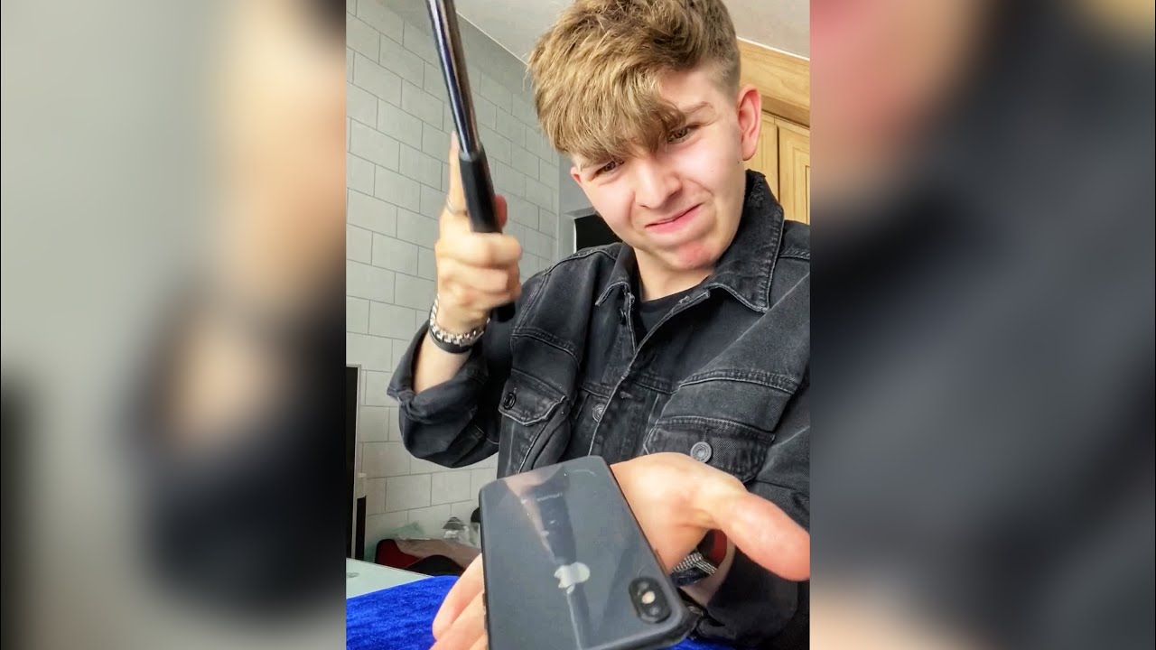 How I broke my REAL PHONE! 📱🤦&zwj;♂️ #shorts