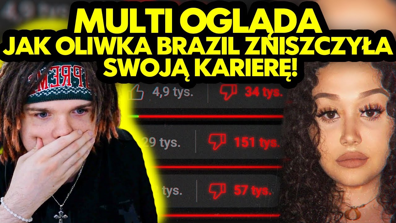 MULTI ogląda JAK OLIWKA BRAZIL ZNISZCZYŁA SWOJĄ KARIERĘ!