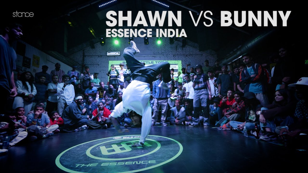 Shawn vs Bunny [bboy finals] // stance // ESSENCE INDIA