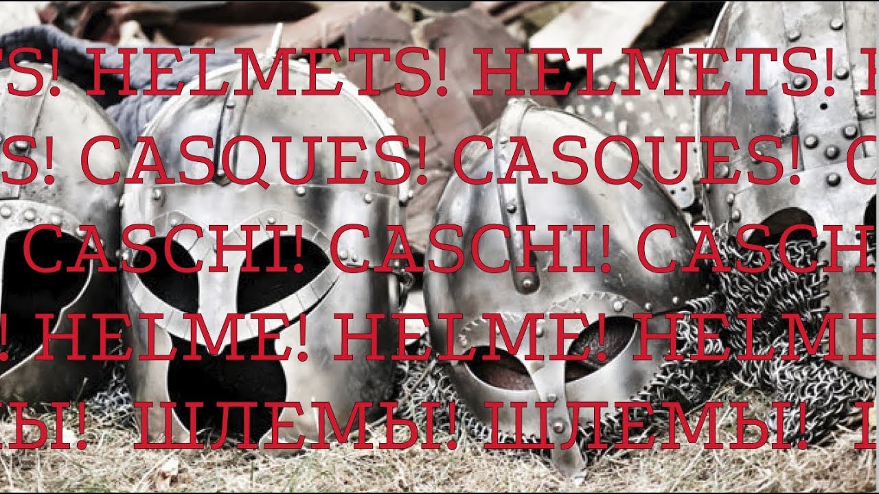 Шлемы воинов средневековья | Mordhau кастрюли