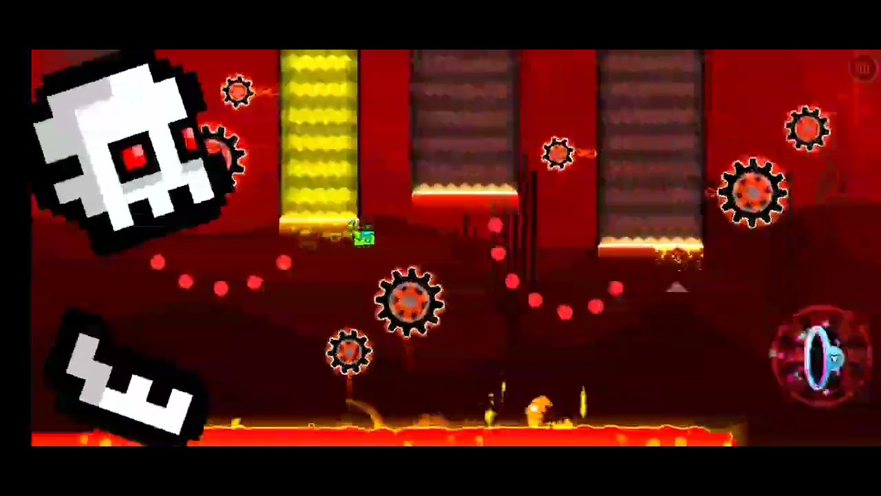 Press StArT 💀 (Medium mode😶) (ft. Geometry Dash Subzero). Plzzz sub!