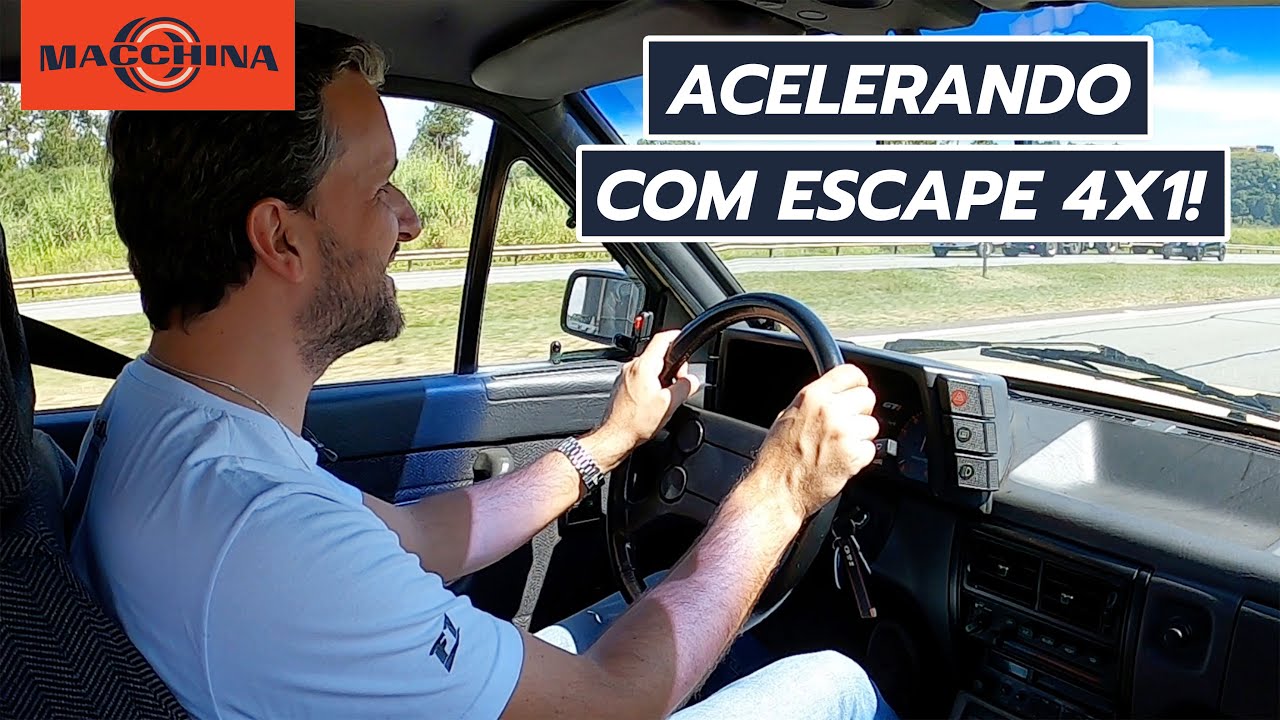 ACELERANDO O GOL GTI COM PREPARAÇÃO ASPIRADA LEVE! Coletor 4x1 e acerto!
