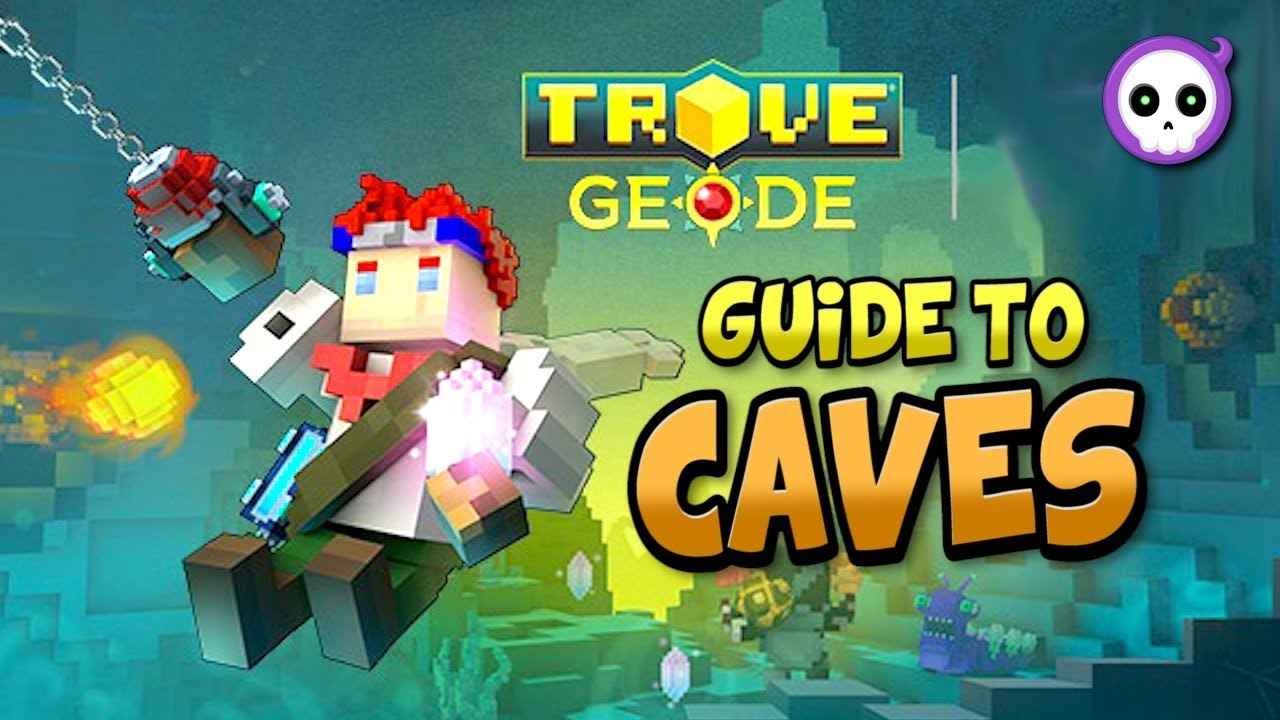 TIPS & TRICKS TO NAVIGATE TROVE GEODE CAVES! - Trove Geode Caving Guide / Tutorial