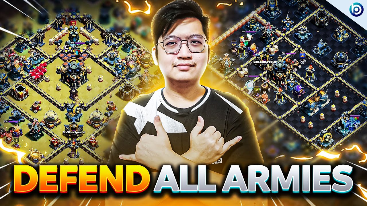 These 2 NEW TH17 BASE LINKS Defend AMAZINGLY in CWL and LEGENDS | Clash of Clans