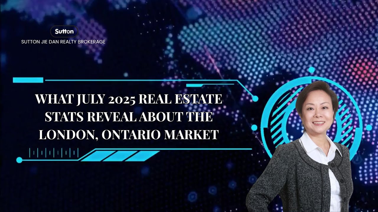 📰 London Ontario Real Estate Update | July 2025 Stats You Need to Know!