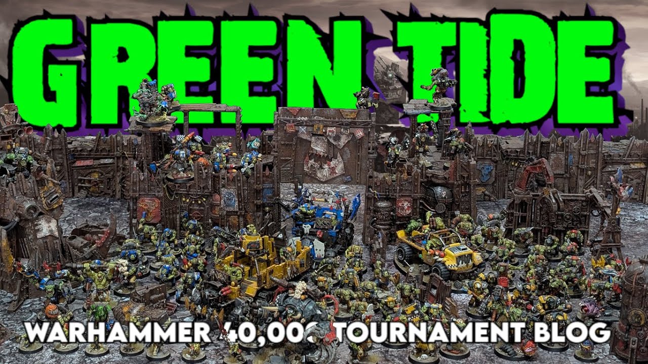 I took Ghazghkull Thraka and Green Tide Orks to a Tournament - Warhammer 40,000 tournament blog