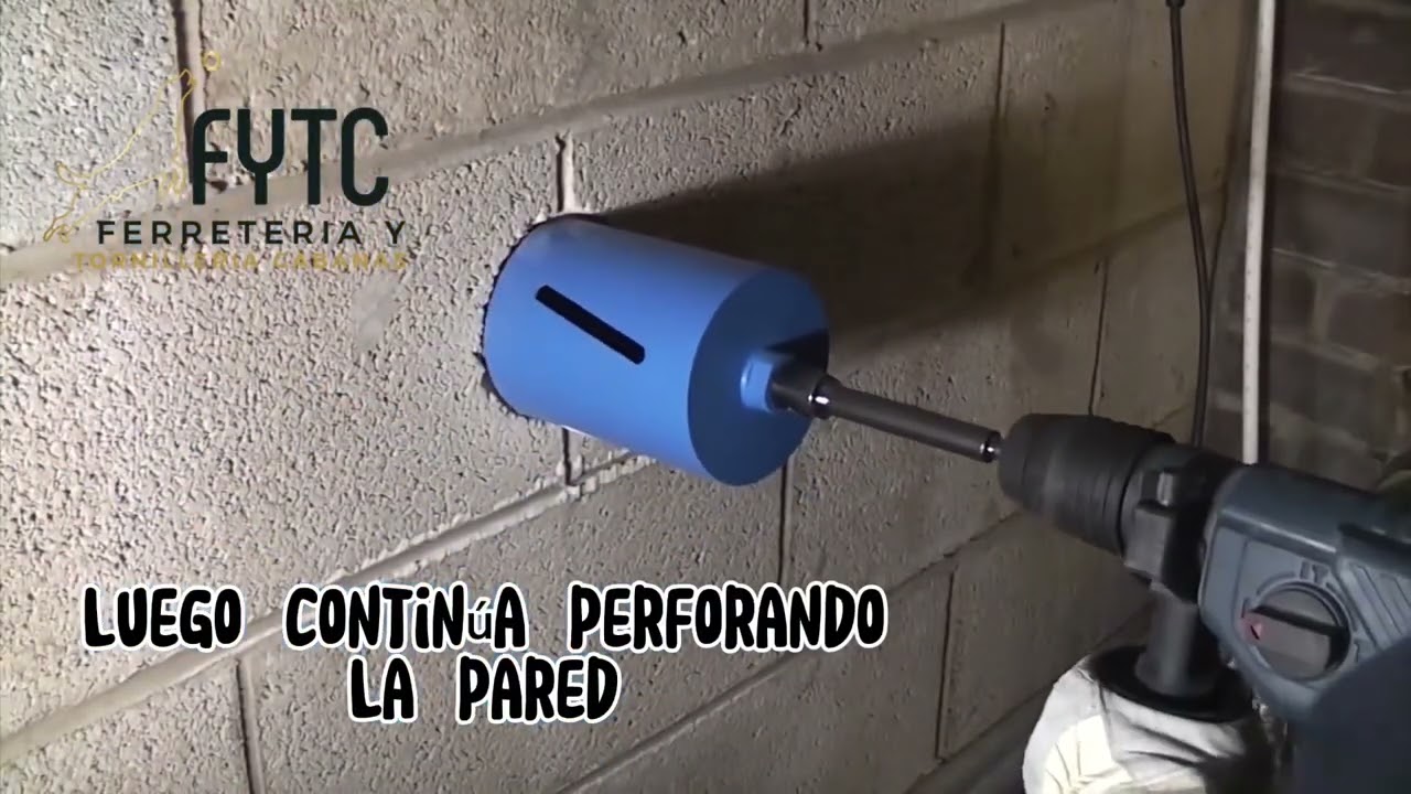 Broca Sacabocado para Concreto