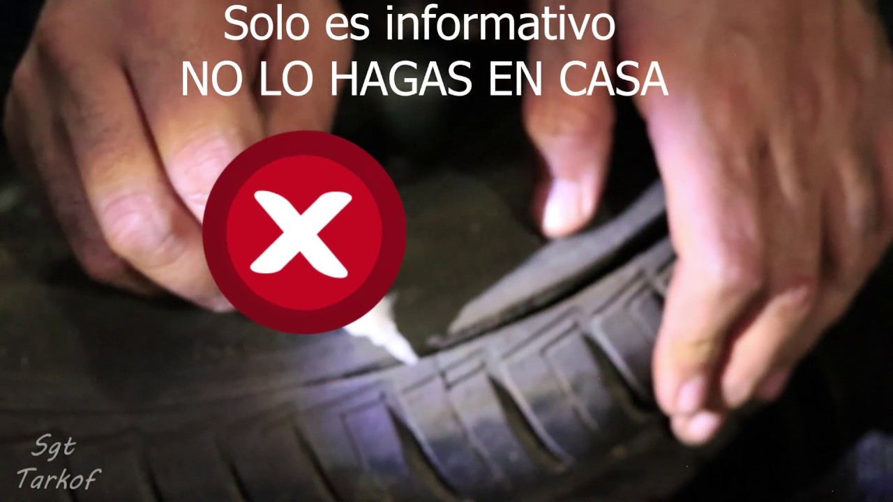 Como hacen la ESTAFA de Llantas o Neum&aacute;ticos pegados