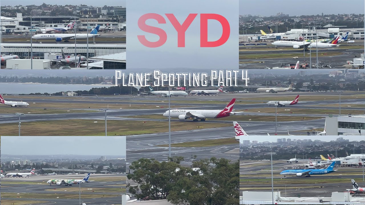 20 MINUTES OF SYDNEY PLANE SPOTTING RUNWAY 16