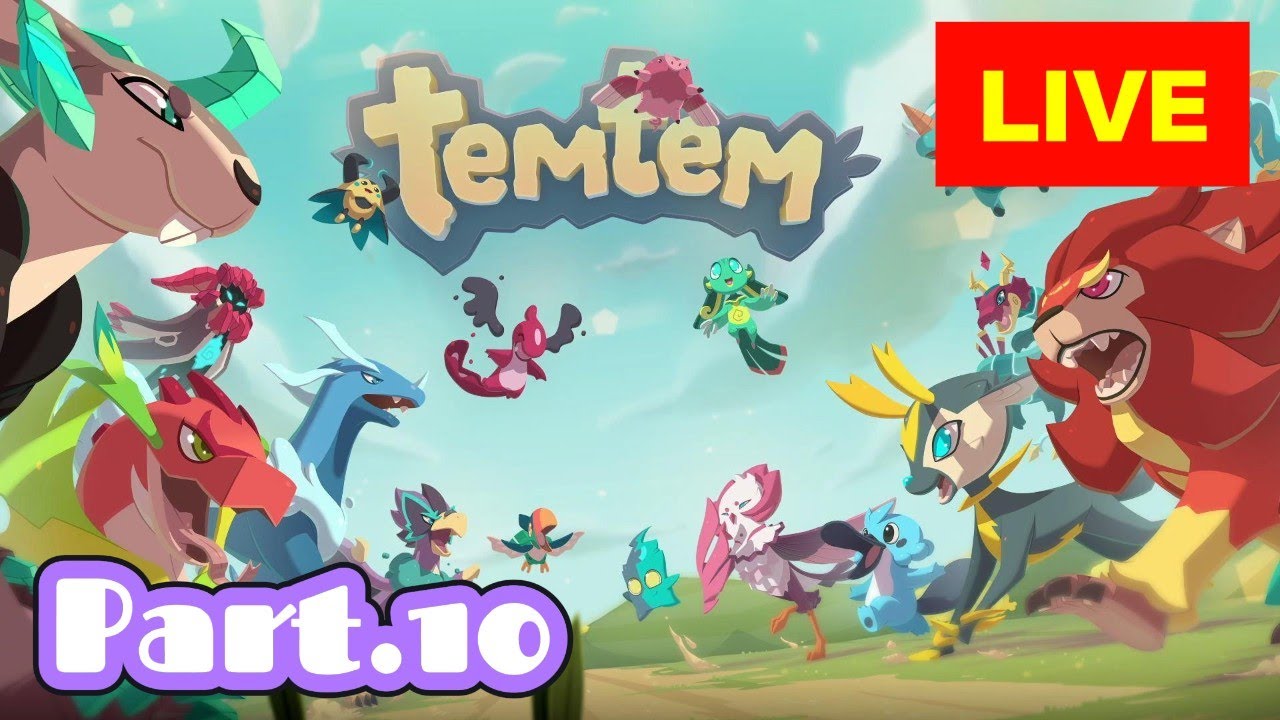 #10【女性実況】ポケモン風MMO！？Temtemの世界へ旅立つ！