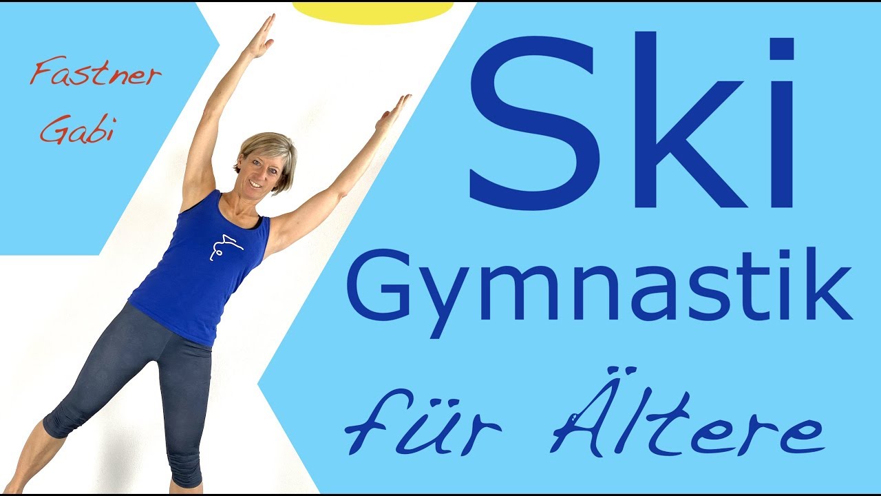❄️22 min.⛷Ski-Gymnastik und Vorbereitung auf den Wintersport, ohne Geräte