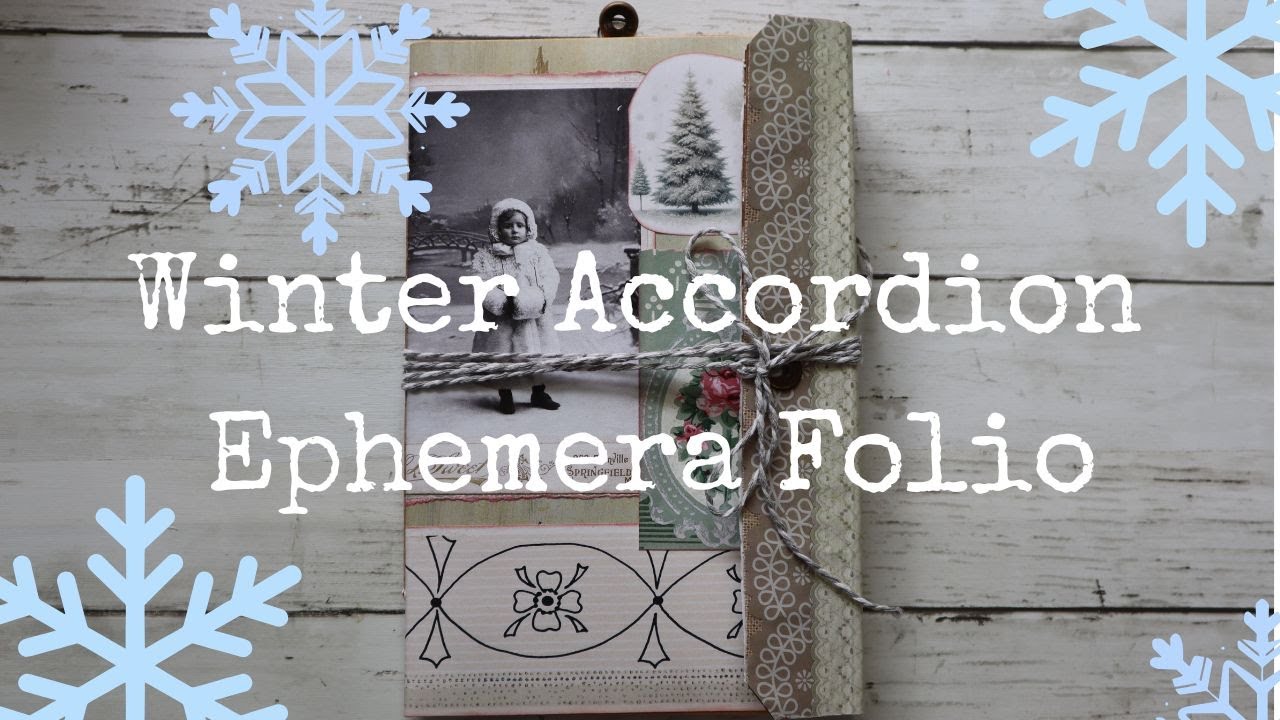 Зимний и валентинский альбом для документов ❄️💗 | Счастливые письма и гармошка для хранения