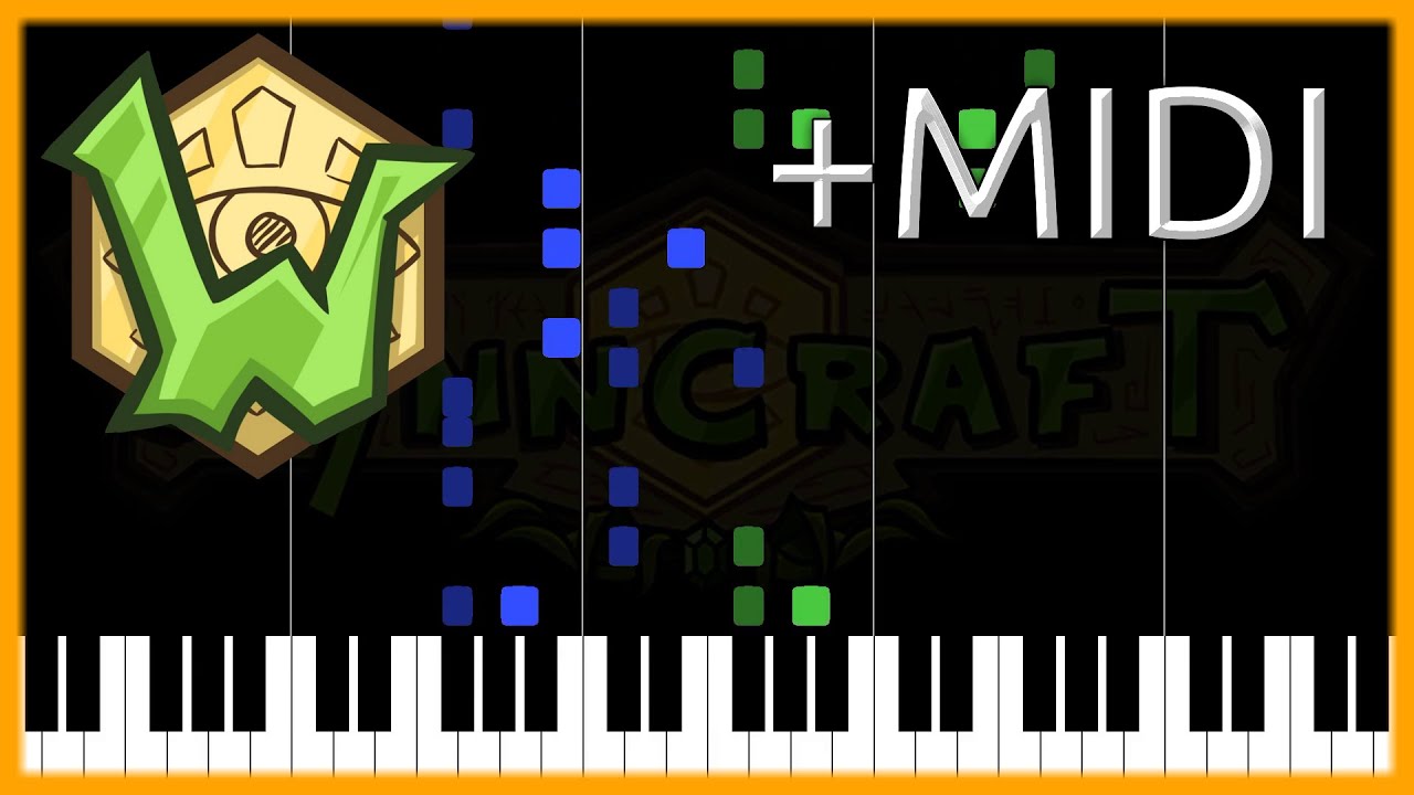 [020] Treacherous Walkways (Pigman's Ravines) Piano Tutorial + MIDI [Wynncraft]