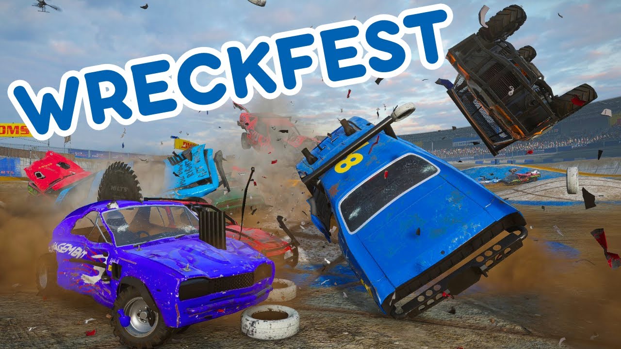Crash, flip, and crash again to cause carnage in Wreckfest! 🚗💥🔄