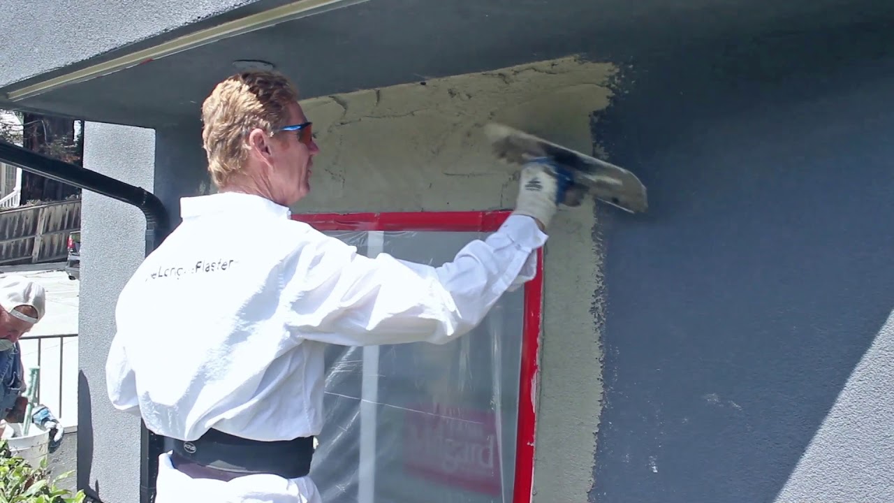 Stucco and paint the same day, Rapid Set Stucco patch
