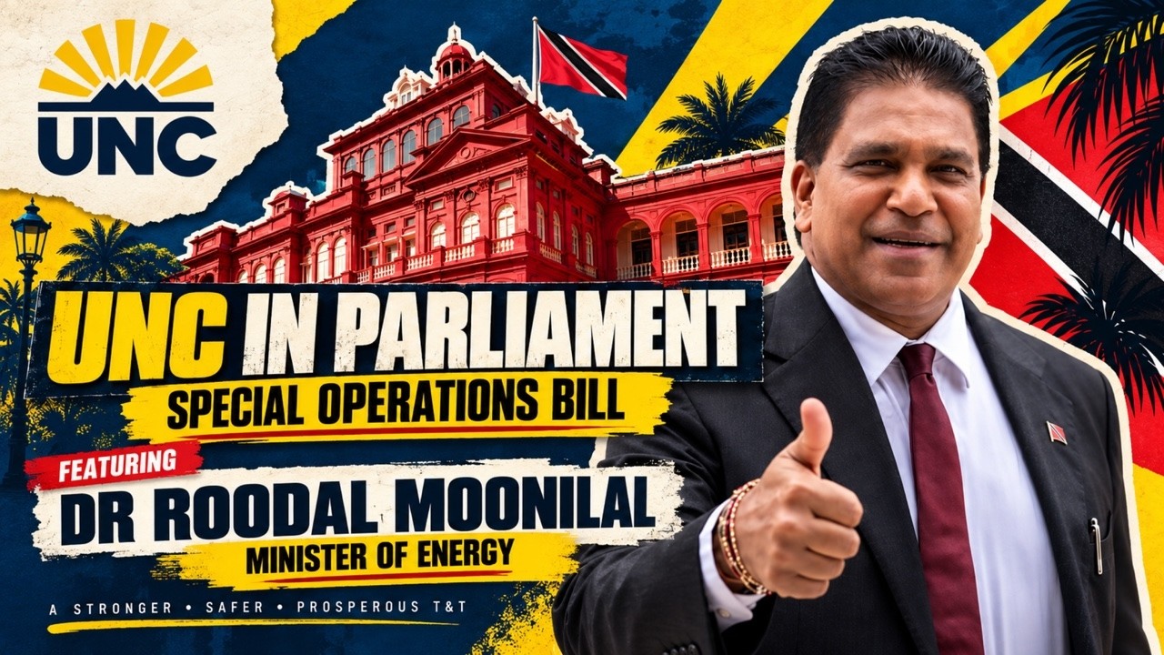 UNC IN PARLIAMENT | Dr. Roodal Moonilal, MP | Special Operations Bill